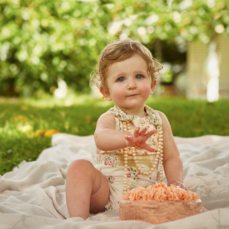 smash cake photo Mavises Kitchen   children and family portrait photography