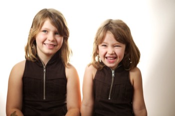 sisters portrait photography Tweed Valley   children and family portrait photography